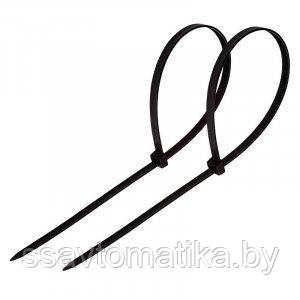 Хомут-стяжка кабельная нейлоновая 350x7,6 мм, черная, 100 шт. REXANT (07-0353) - фото 1 - id-p193724567
