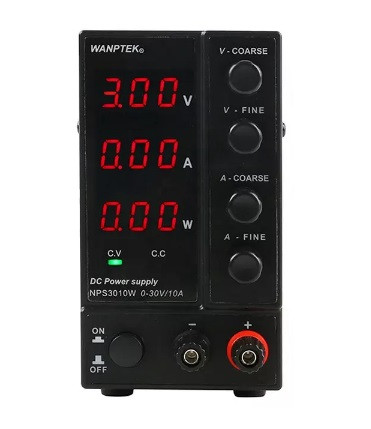 Импульсный лабораторный блок питания Wanptek NPS605W 0-60V/0-5A - фото 2 - id-p193725134