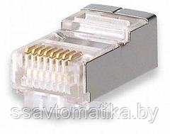 SUPRLAN Коннекторы 8P8C FTP Cat.5e 3U (RJ-45) (100шт) (10-0201)