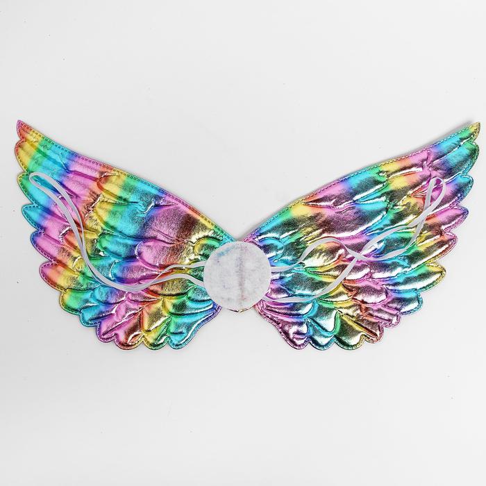Карнавальные крылья «Ангелочек» для детей разноцветные - фото 2 - id-p193726350