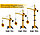 8063E Башенный кран на радиоуправлении 2,4G, высота 128 см, игрушечный кран на пульте управления, свет, фото 4
