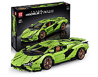 13057 Конструктор MOULD KING Lamborghini Sian FKP 37, масштаб 1:8, 3868 деталей, аналог Лего 42115, ламборгини