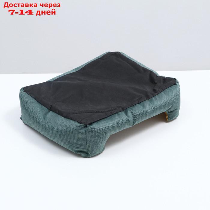 Лежанка-диван с двусторонней подушкой 45 х 35 х 11 см, микс цветов - фото 7 - id-p193698622