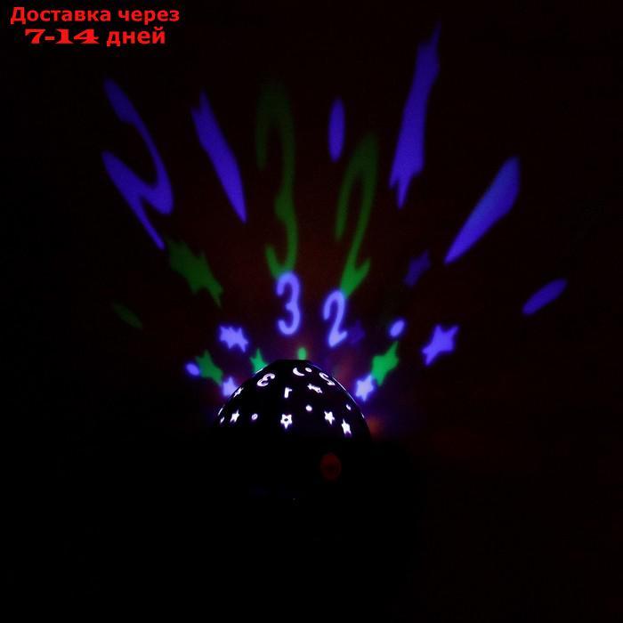 Музыкальный ночник-проектор "Звёздное небо", звуковые и световые эффекты - фото 2 - id-p193701746