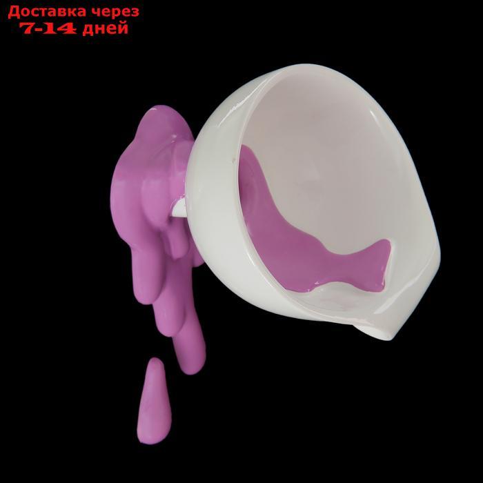 Вешалка "Воронка с фиолетовой краской" - фото 2 - id-p193694553
