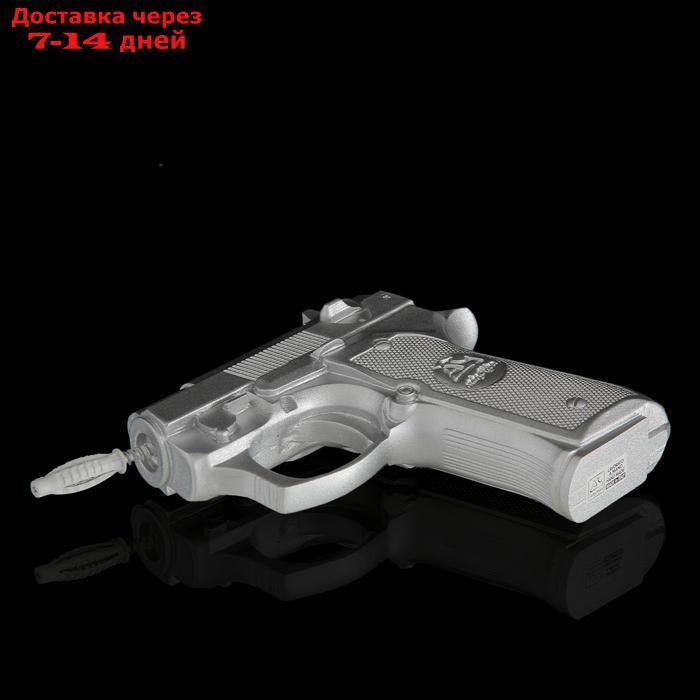Вешалка "Пистолет", цвет хром - фото 3 - id-p193694567