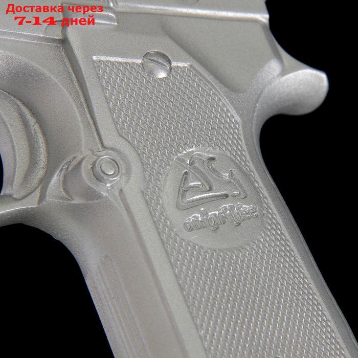 Вешалка "Пистолет", цвет хром - фото 4 - id-p193694567
