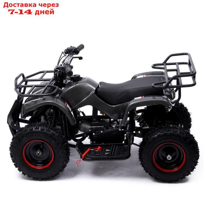 Квадроцикл бензиновый ATV G6.40 - 49cc, цвет чёрный карбон - фото 2 - id-p193703876