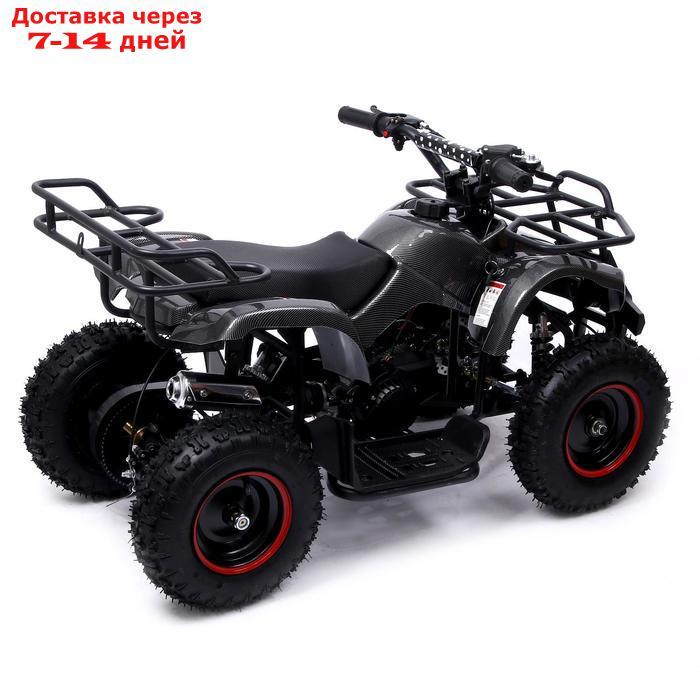 Квадроцикл бензиновый ATV G6.40 - 49cc, цвет чёрный карбон - фото 3 - id-p193703876