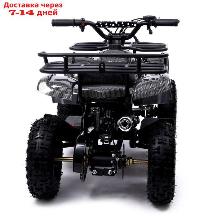 Квадроцикл бензиновый ATV G6.40 - 49cc, цвет чёрный карбон - фото 5 - id-p193703876