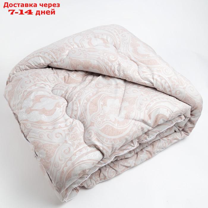 Одеяло зимнее 220х205 см, шерсть верблюда, ткань тик, п/э 100% - фото 1 - id-p193695688