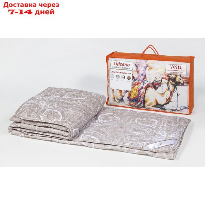 Одеяло зимнее 220х205 см, шерсть верблюда, ткань тик, п/э 100% - фото 5 - id-p193695688