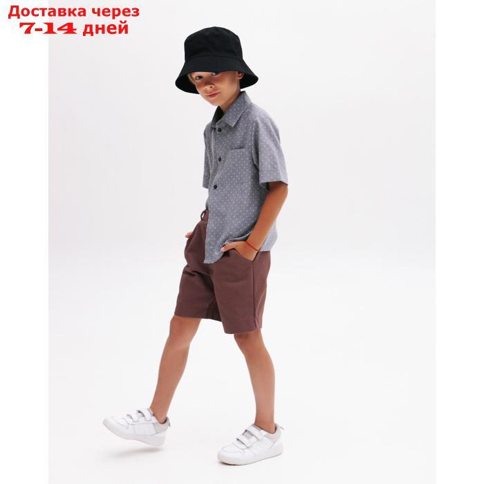 Шорты для мальчика MINAKU: Casual collection KIDS, цвет шоколадный, рост 98 см - фото 2 - id-p193700817
