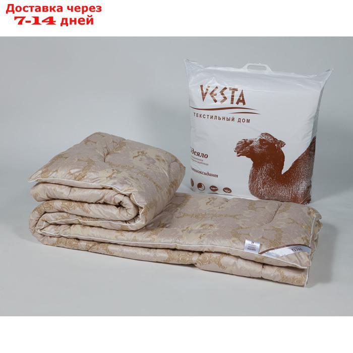 Одеяло зимнее 172х205 см, шерсть верблюда, ткань глосс-сатин, п/э 100% - фото 2 - id-p193695710