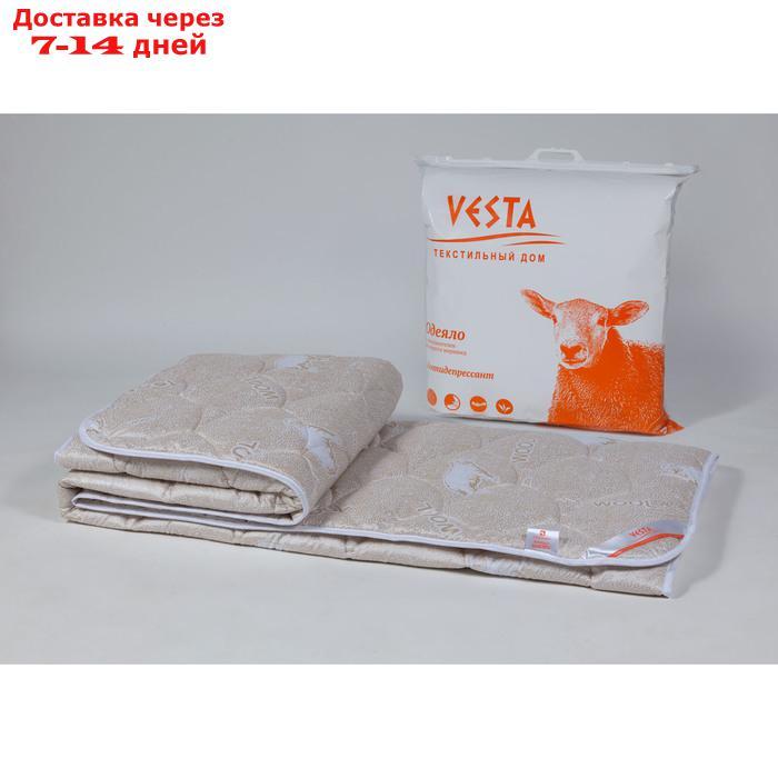 Одеяло зимнее 172х205 см, шерсть мериноса, ткань глосс-сатин, п/э 100% - фото 2 - id-p193695719
