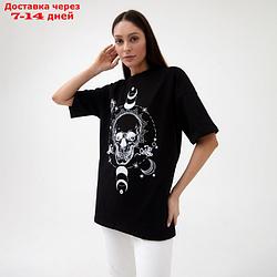 Футболка женская MIST "Skull", р-р 40-42