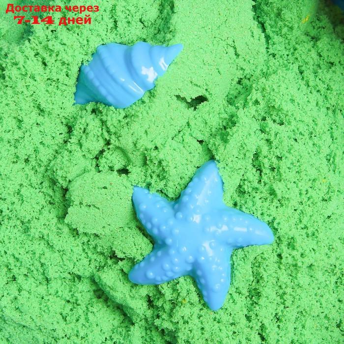 Космический песок зелёный, 2 кг - фото 3 - id-p193696786