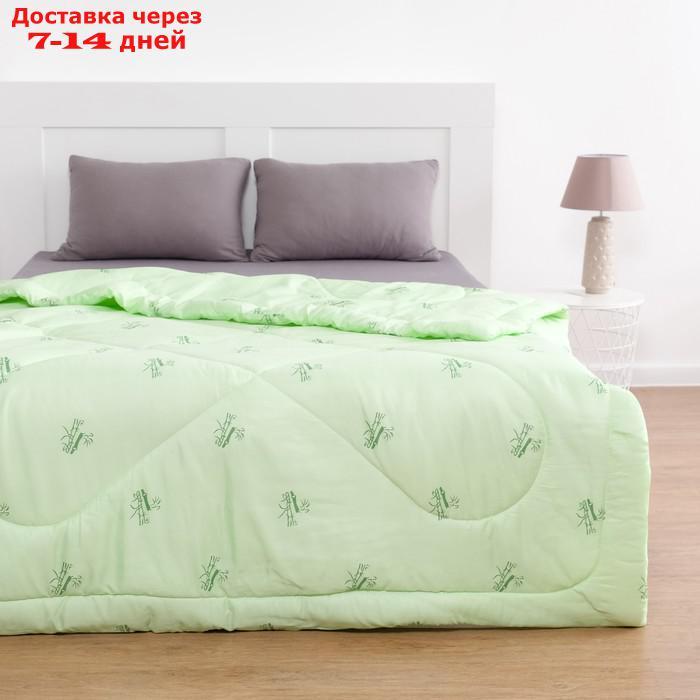 Одеяло Бамбук 172х205 см, полиэфирное волокно 200 гр/м, пэ 100% - фото 1 - id-p193695797