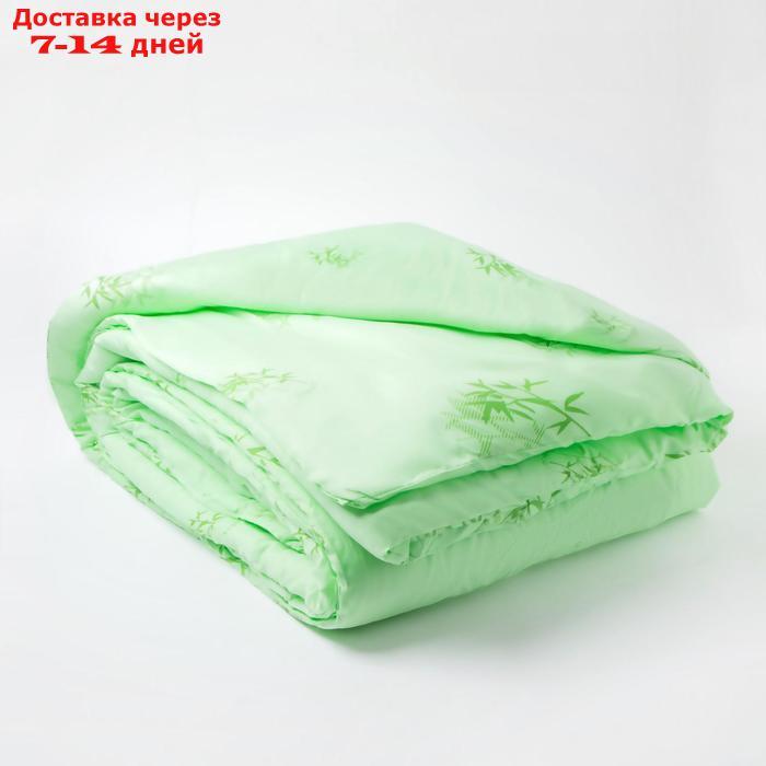 Одеяло Бамбук 172х205 см, полиэфирное волокно 200 гр/м, пэ 100% - фото 3 - id-p193695797