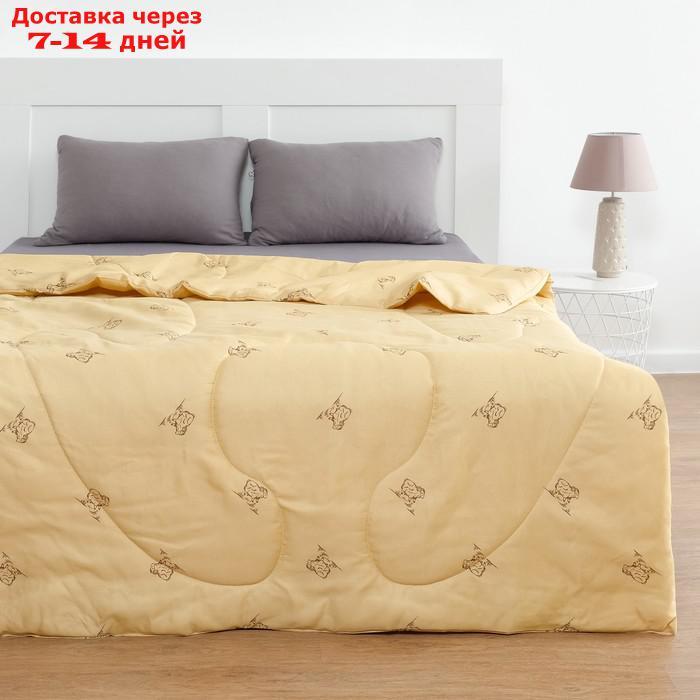 Одеяло Овечья шерсть 172x205 см, полиэфирное волокно 200 гр/м, пэ 100% - фото 1 - id-p193695798