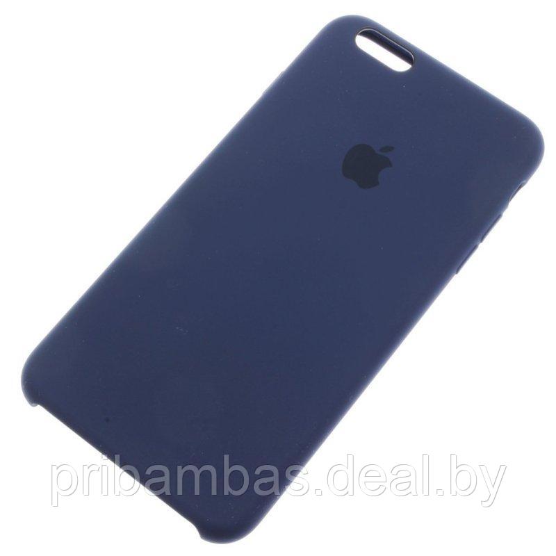 Чехол Silicone Case для Apple Iphone 6 Plus, 6s Plus (Полночный Синий) MKXP2FE - фото 1 - id-p84213436