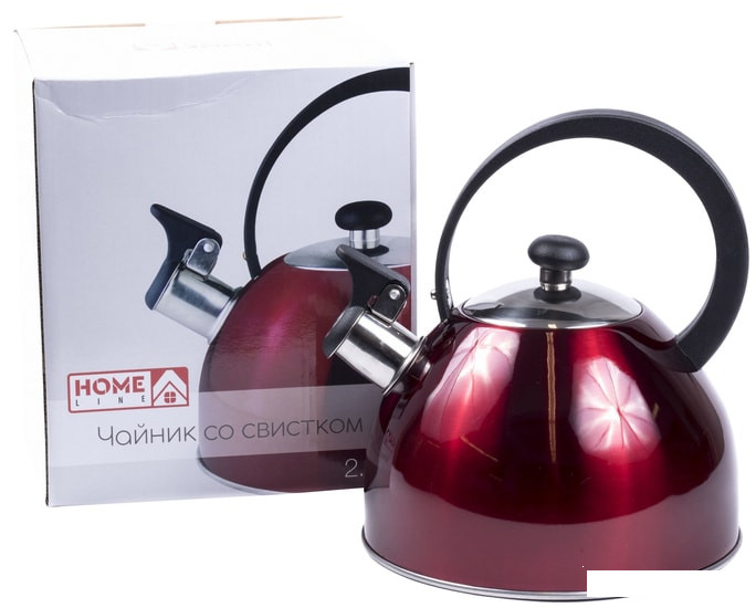 Чайник со свистком Home Line GS-04003BBY-2.2L - фото 1 - id-p193755852