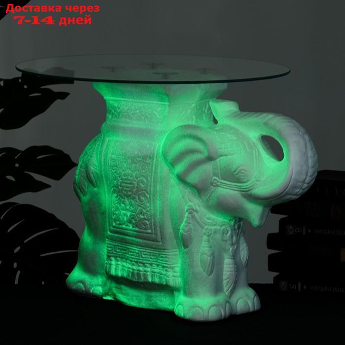 Подставка - стол светящийся "Слон" 58х28х50см - фото 1 - id-p193694735
