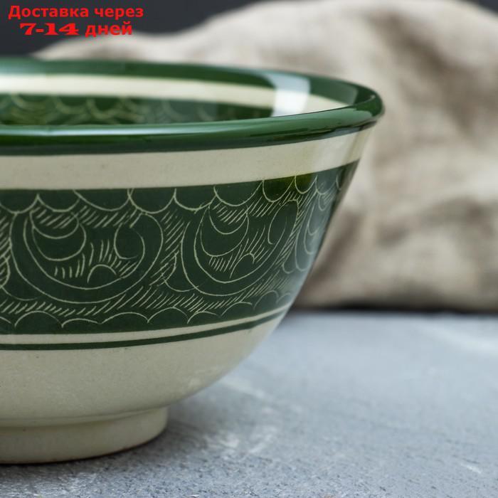 Коса малая Риштанская Керамика 15.5см, зелёная - фото 3 - id-p193691975