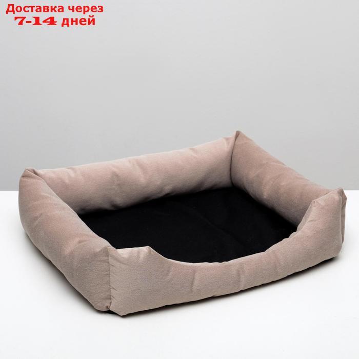 Лежанка-диван с двусторонней подушкой, 65 х 56 х 14 см, микс цветов - фото 4 - id-p193698838