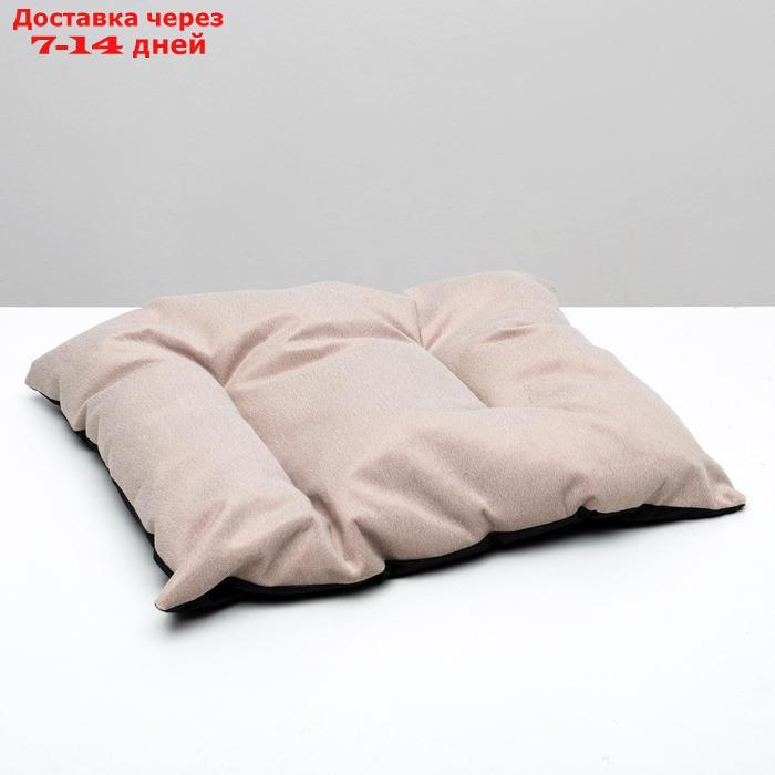 Лежанка-диван с двусторонней подушкой, 65 х 56 х 14 см, микс цветов - фото 5 - id-p193698838