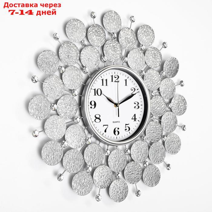 Часы настенные, серия: Ажур, "Пабраде", плавный ход, 60 х 60 см, d циферблата=22 см - фото 2 - id-p193704016