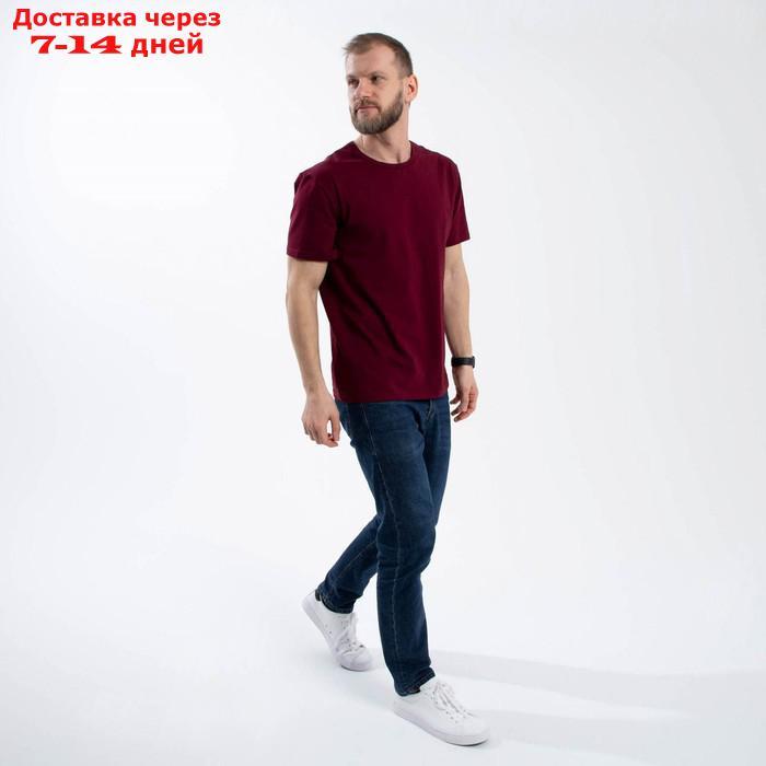 Футболка SL Basic, 50, бордо - фото 7 - id-p193699872