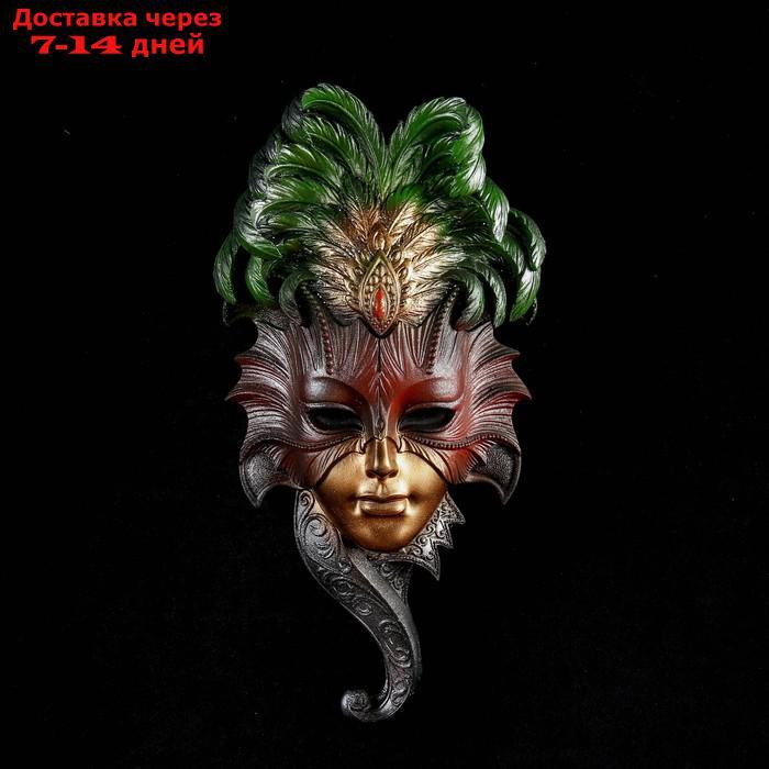 Венецианская маска "Сова" 28см золото МИКС - фото 3 - id-p193700952