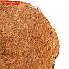 Вкладыш в кашпо, d = 35 см, кокос, "Усечённый Конус", фото 2