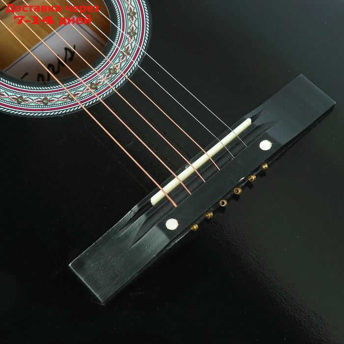 Акустическая гитара TERRIS TF-3802A BK - фото 4 - id-p193696946