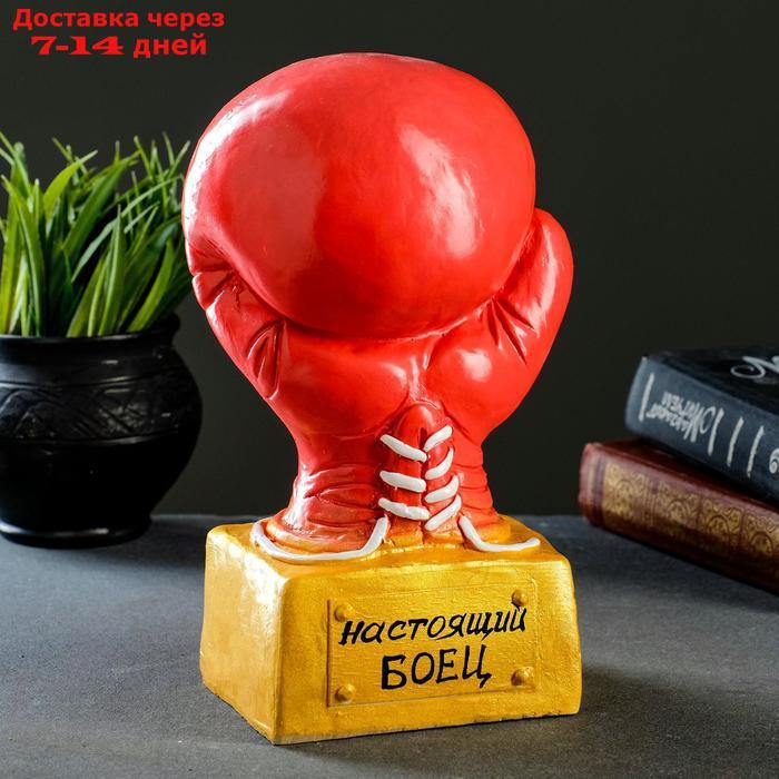 Копилка "Боксерская перчатка" красное золото 24см - фото 5 - id-p193694972