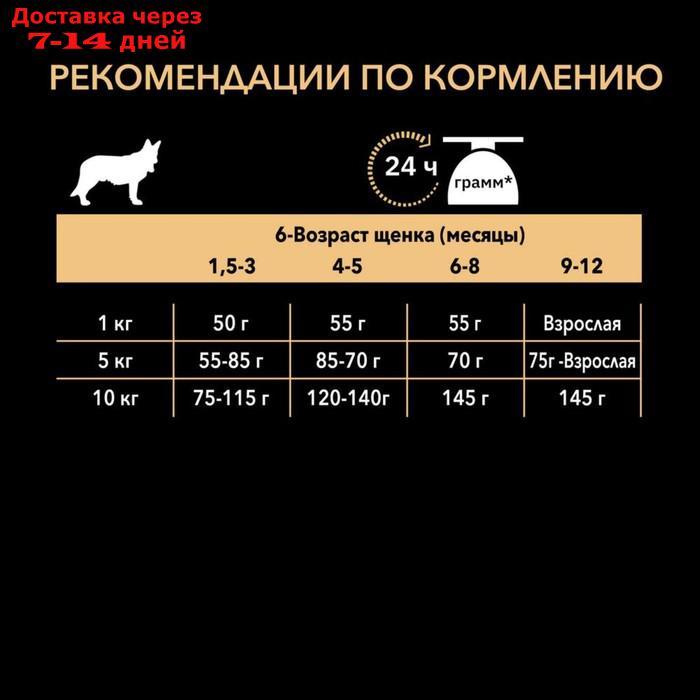 Сухой корм PRO PLAN для щенков мелких пород, чувствительная кожа, лосось, 700 г - фото 6 - id-p193698025