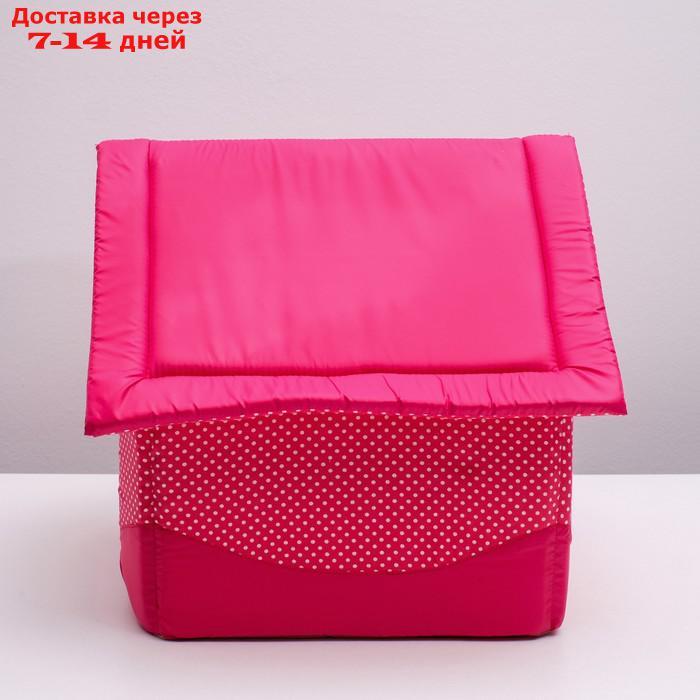 Домик "Нежность", 34 х 32 х 37 см, розовый - фото 4 - id-p193698061