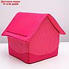 Домик "Нежность", 34 х 32 х 37 см, розовый, фото 5