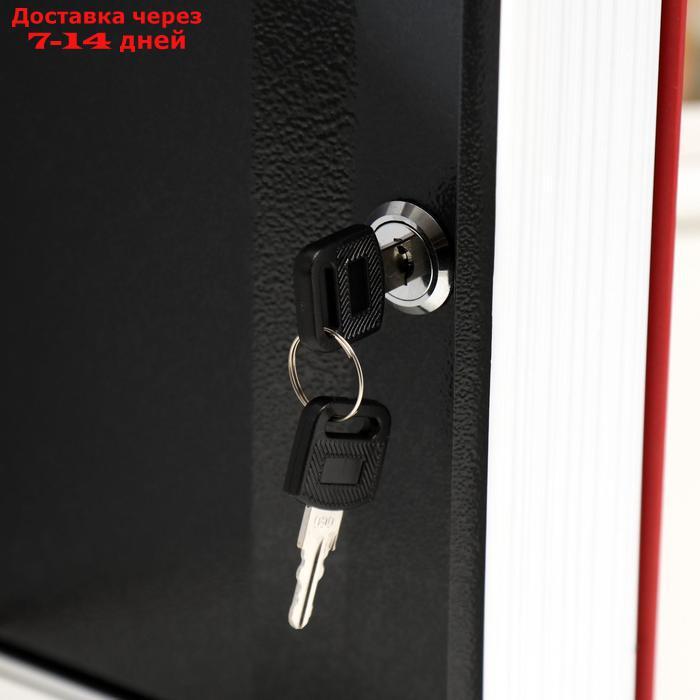 Сейф-книга "Ревизор", 5,5х15,5х24 см, ключевой замок - фото 4 - id-p193695124