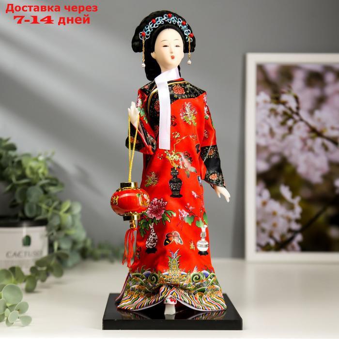 Кукла коллекционная "Китаянка в национальном платье "МИКС 28х12,5х12,5 см - фото 1 - id-p193699093