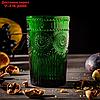 Набор стаканов 350 мл "Ларго", 6 шт, цвет зелёный, фото 2