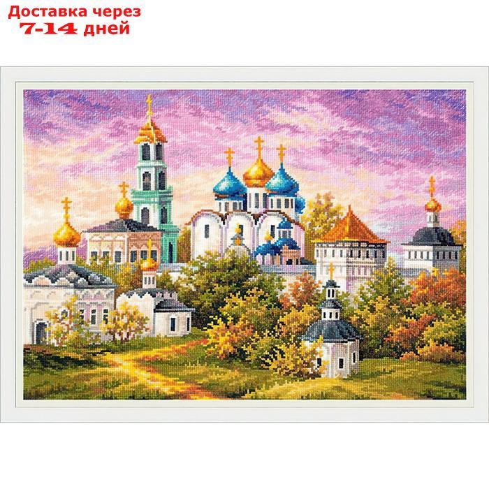 Набор для вышивания крестом "Троице-Сергиева Лавра" 40 × 30 см - фото 2 - id-p193697249