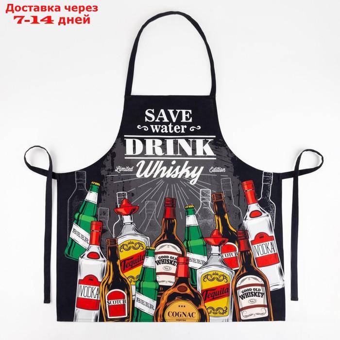 Фартук "Этель" Bottles 73х71 см см, 100% хл, саржа 190 гр/м2 - фото 4 - id-p193696298