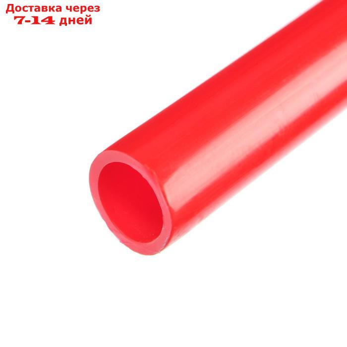 Труба из полиэтилена VALFEX, PERT, d=20х2 мм, бухта 100 м, для теплого пола, красная - фото 2 - id-p193702493