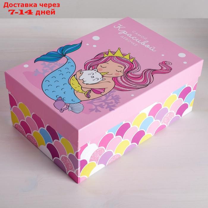 Набор подарочных коробок 5 в 1 "Маленькой принцессе", 22 х 14 х 8,5 - 32,5 х 20 х 12,5 см - фото 3 - id-p193697361