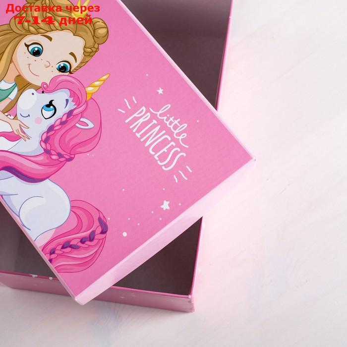 Набор подарочных коробок 5 в 1 "Маленькой принцессе", 22 х 14 х 8,5 - 32,5 х 20 х 12,5 см - фото 7 - id-p193697361