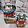 Портативная газовая плита горелка k-203(YC-301) с защитой от ветра и чехлом, фото 5