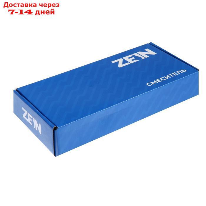 Смеситель для кухни ZEIN 2101, гибкий излив, картридж 40 мм, хром - фото 5 - id-p193700490