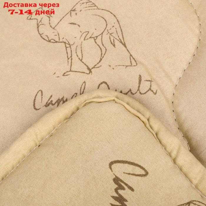 Одеяло всесезонное Адамас "Верблюжья шерсть", размер 172х205 ± 5 см, 300гр/м2, чехол п/э - фото 3 - id-p193695405